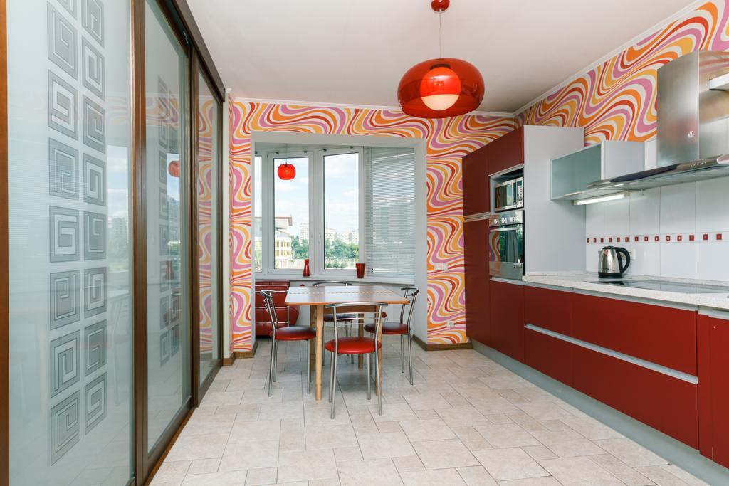 Two-Storey Apartment Near Iec Kiev Exterior foto